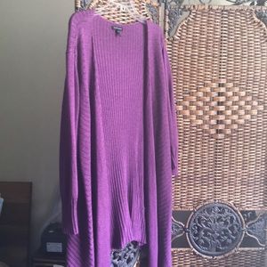 Eileen Fisher open cardigan